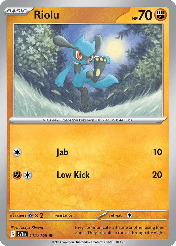 Riolu Scarlet & Violet
