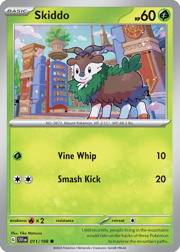 Skiddo Scarlet & Violet