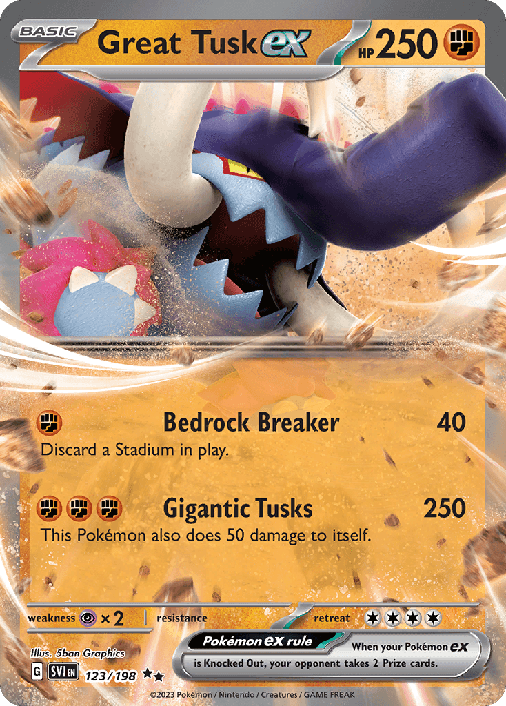 Great Tusk ex Scarlet & Violet