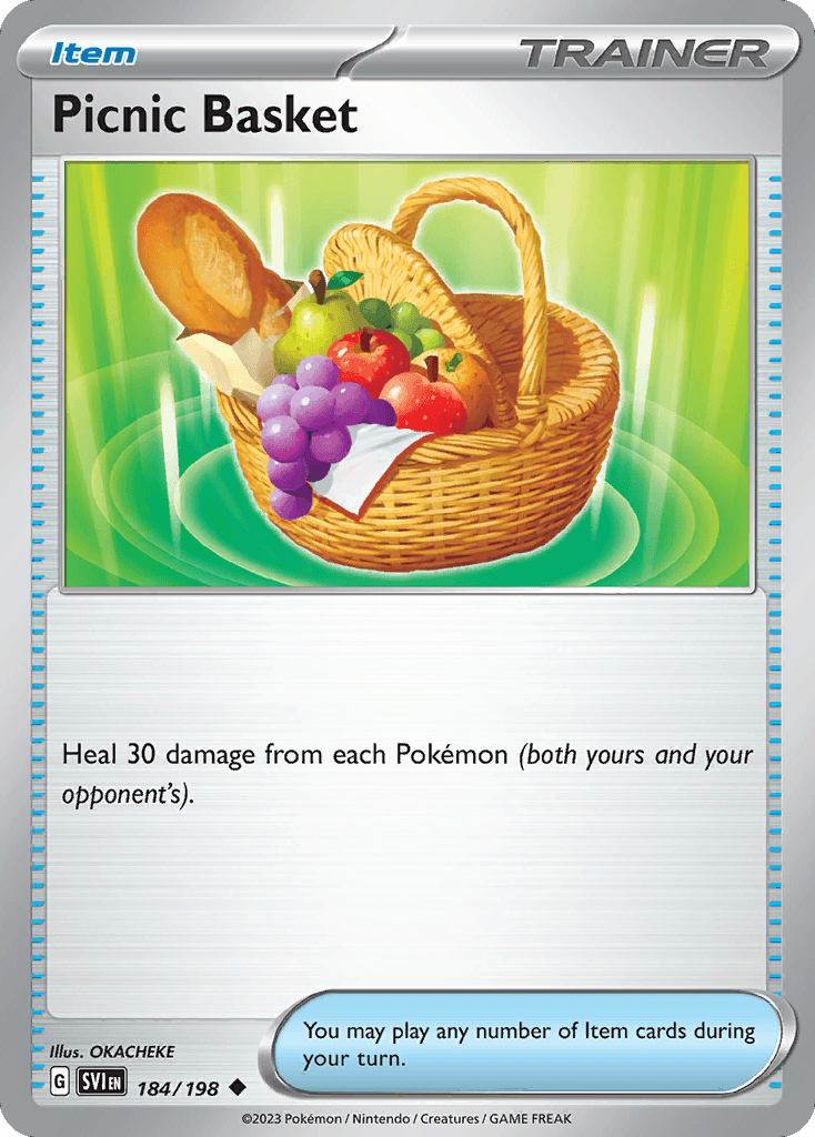Picnic Basket Scarlet & Violet