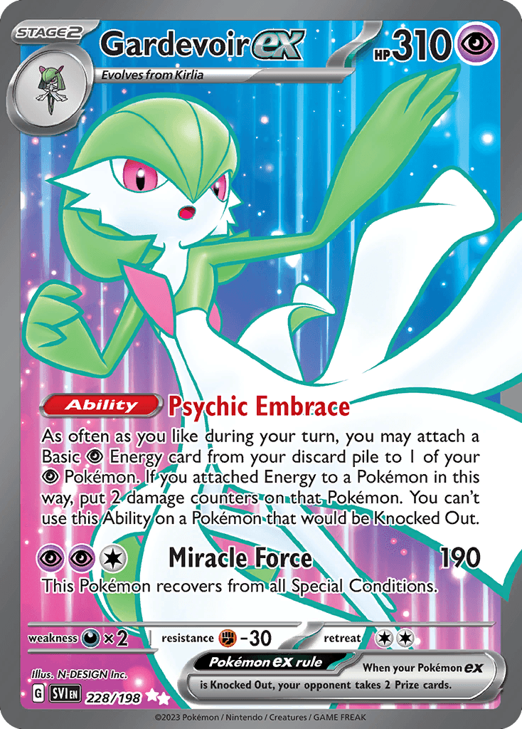 Gardevoir ex Scarlet & Violet