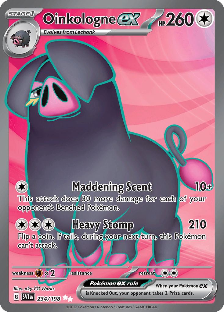 Oinkologne ex Scarlet & Violet