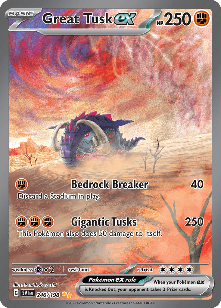 Great Tusk ex Scarlet & Violet