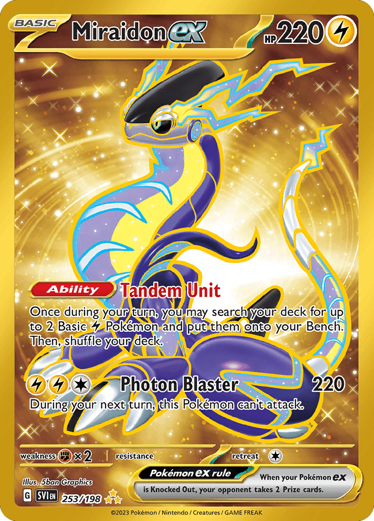 Miraidon ex Scarlet & Violet