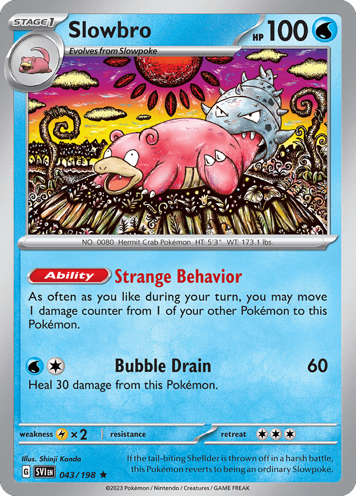 Slowbro Scarlet & Violet