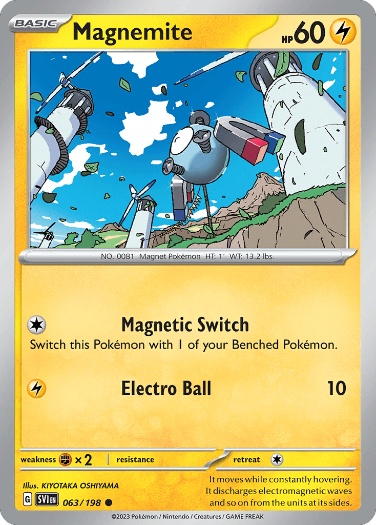 Magnemite Scarlet & Violet