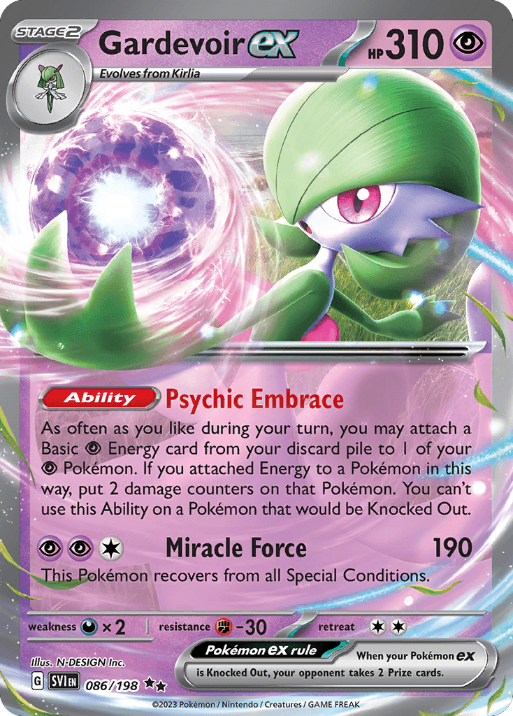 Gardevoir ex Scarlet & Violet