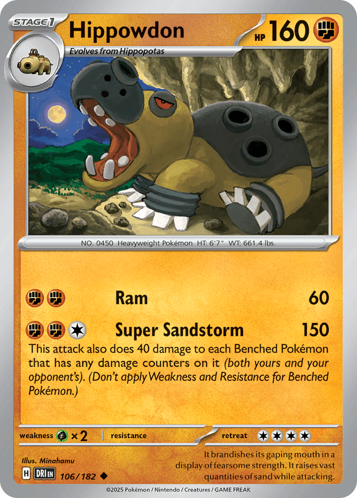 Hippowdon Destined Rivals