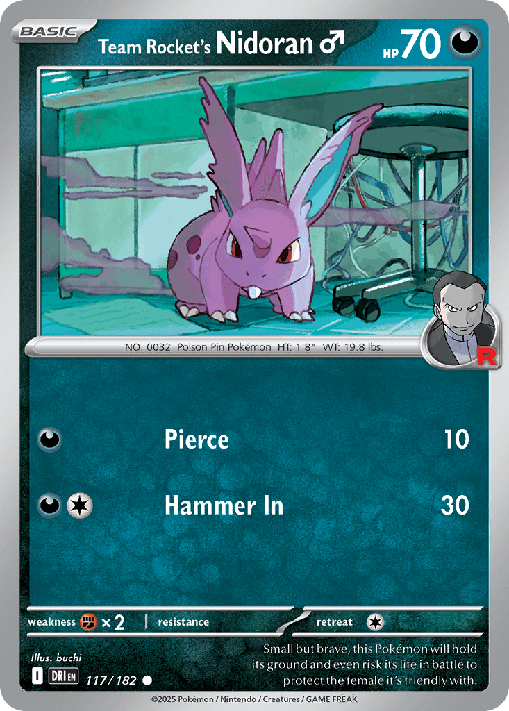 Team Rocket's Nidoran♂ Destined Rivals