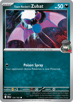 Team Rocket's Zubat