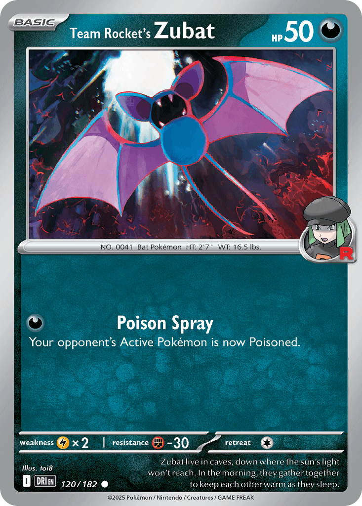 Team Rocket's Zubat Destined Rivals