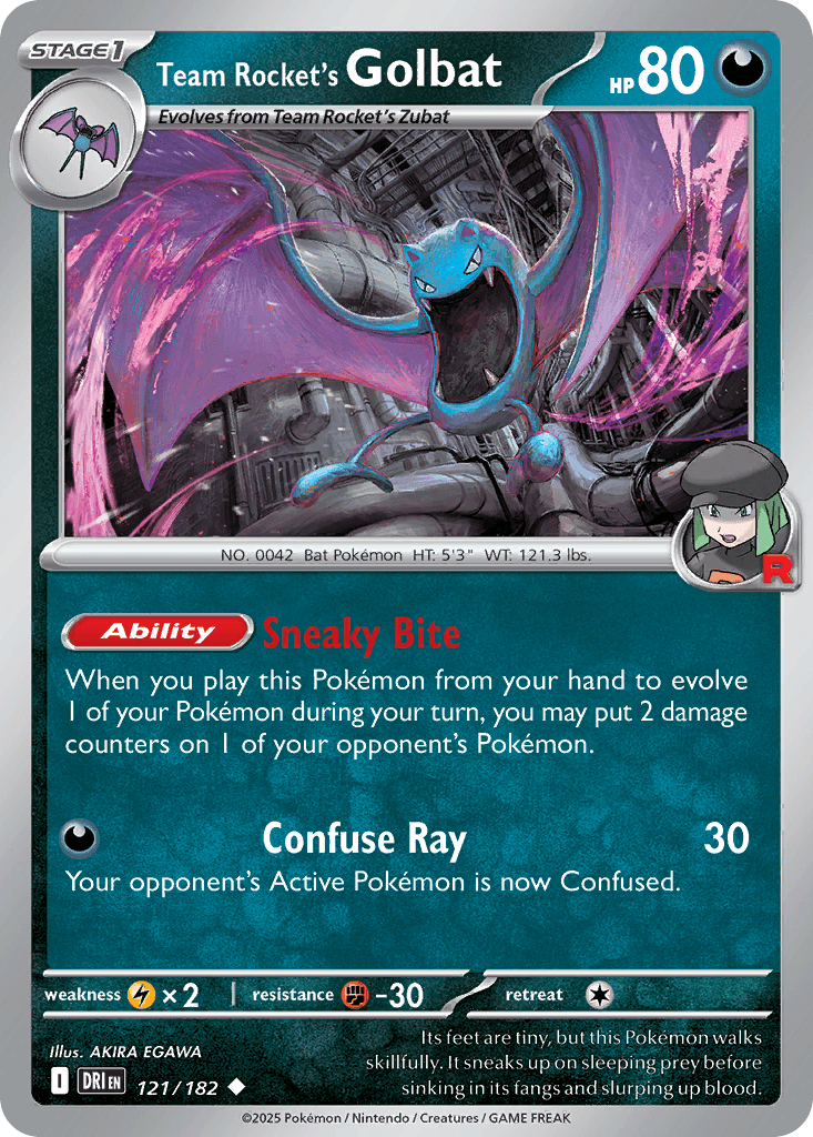 Team Rocket's Golbat Destined Rivals