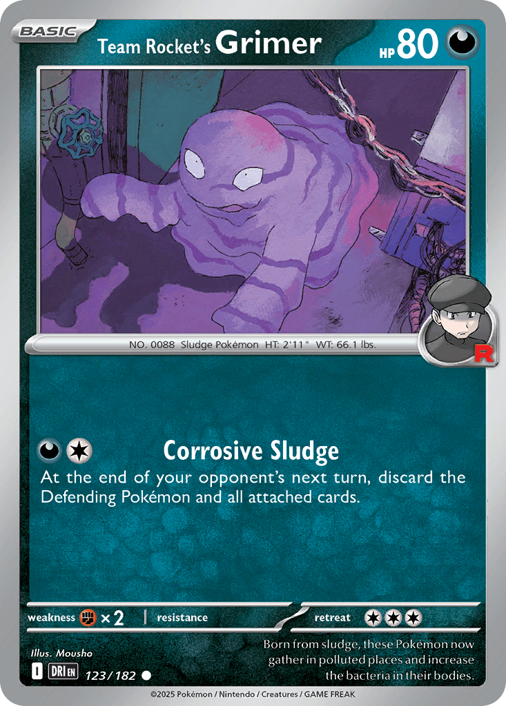 Team Rocket's Grimer Destined Rivals