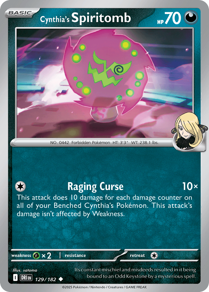 Cynthia's Spiritomb Destined Rivals