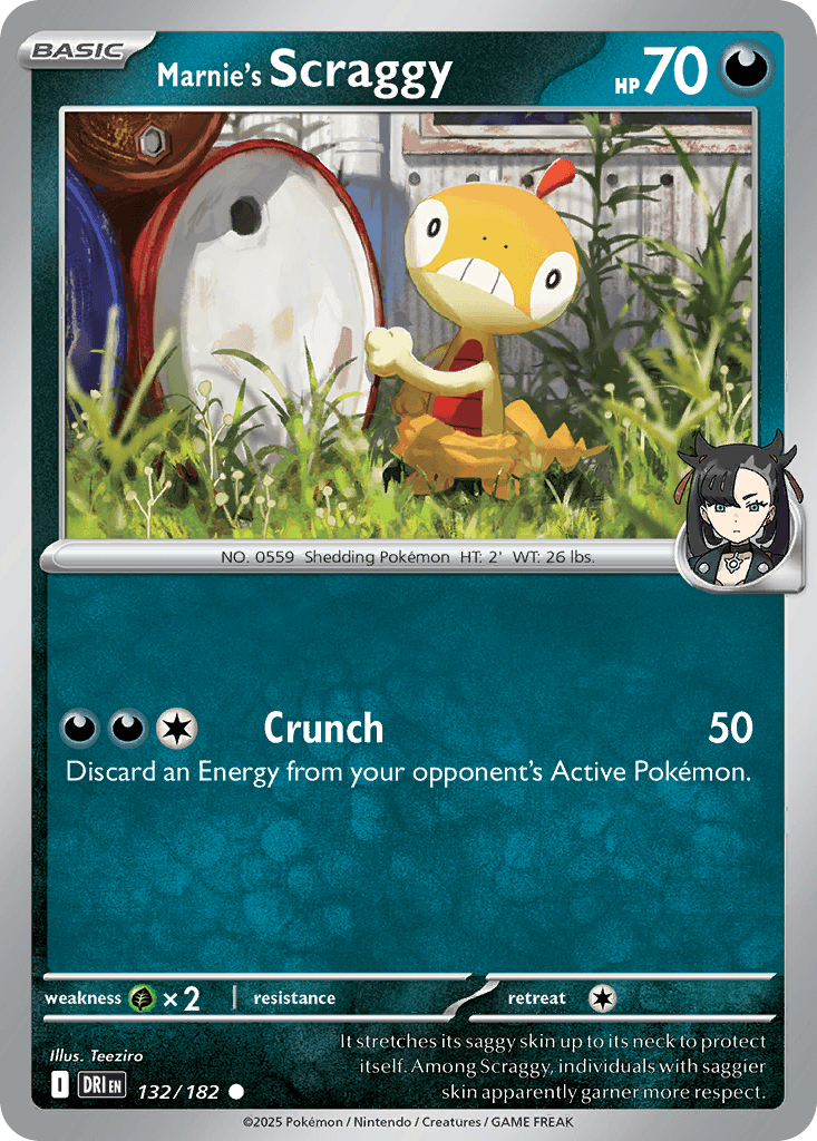Marnie's Scraggy Destined Rivals