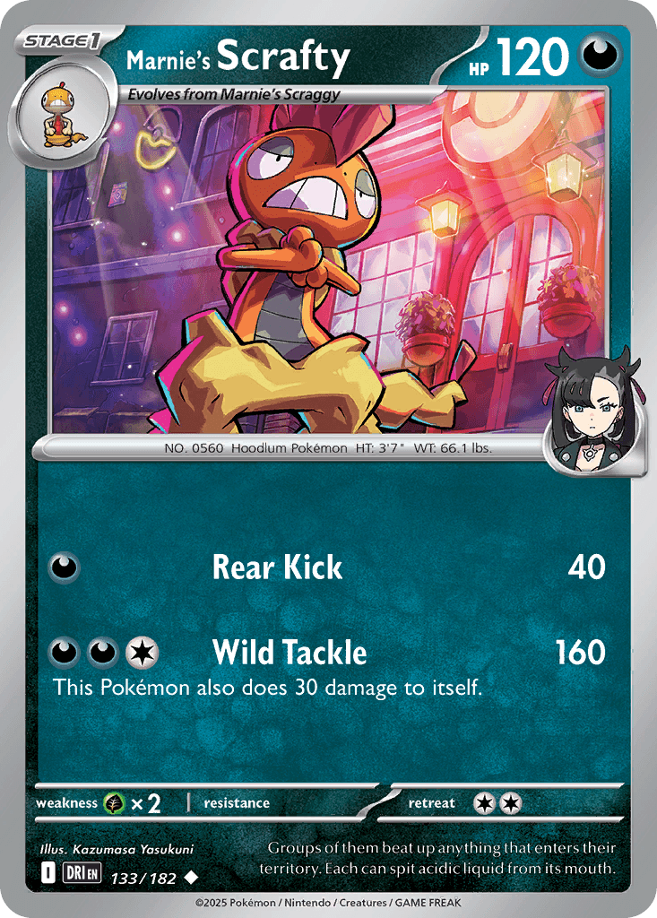 Marnie's Scrafty Destined Rivals