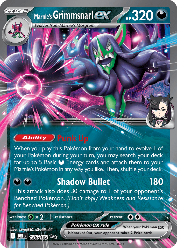 Marnie's Grimmsnarl ex Destined Rivals