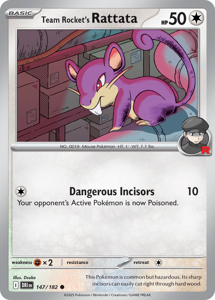 Team Rocket's Rattata Destined Rivals