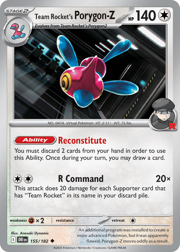 Team Rocket's Porygon-Z Destined Rivals