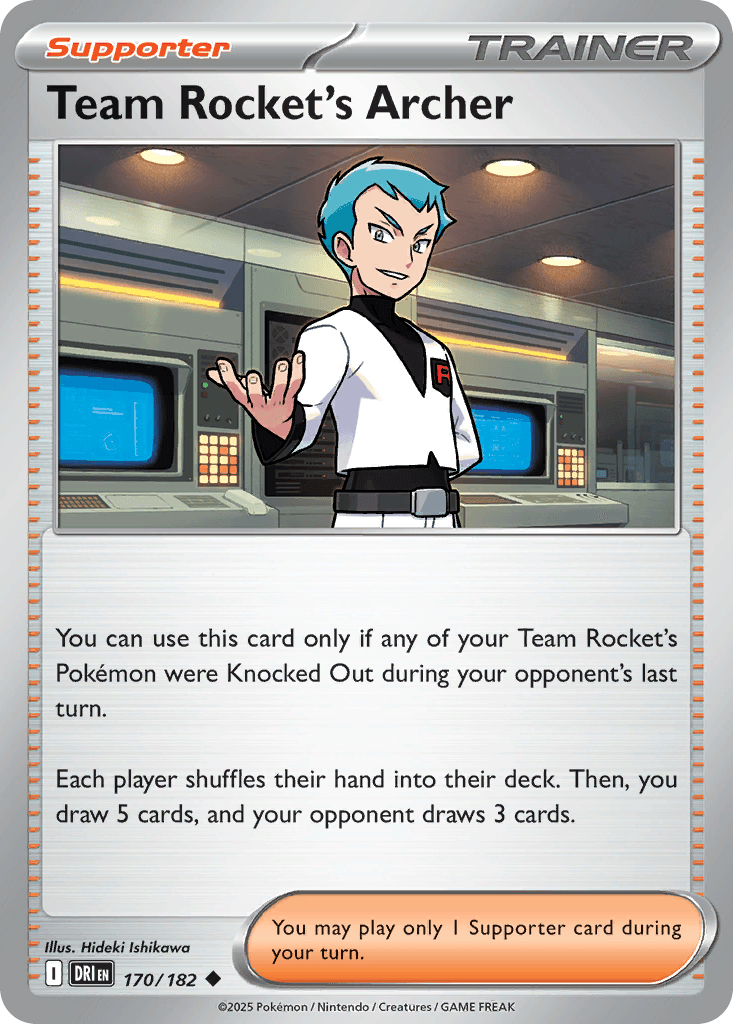 Team Rocket's Archer Destined Rivals
