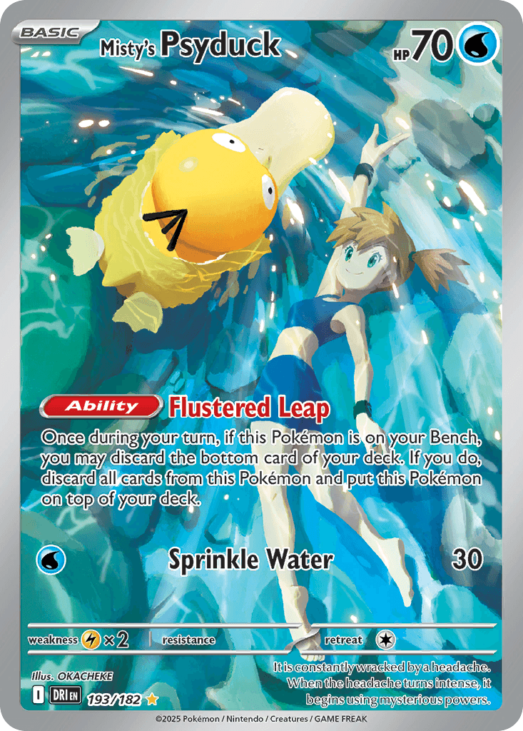 Misty's Psyduck Destined Rivals