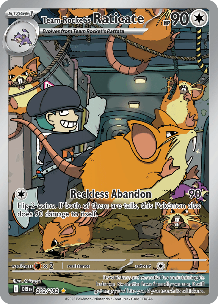 Team Rocket's Raticate Destined Rivals
