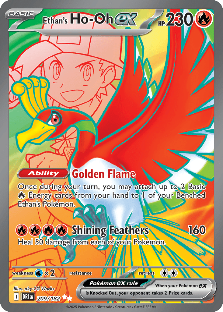 Ethan's Ho-Oh ex Destined Rivals