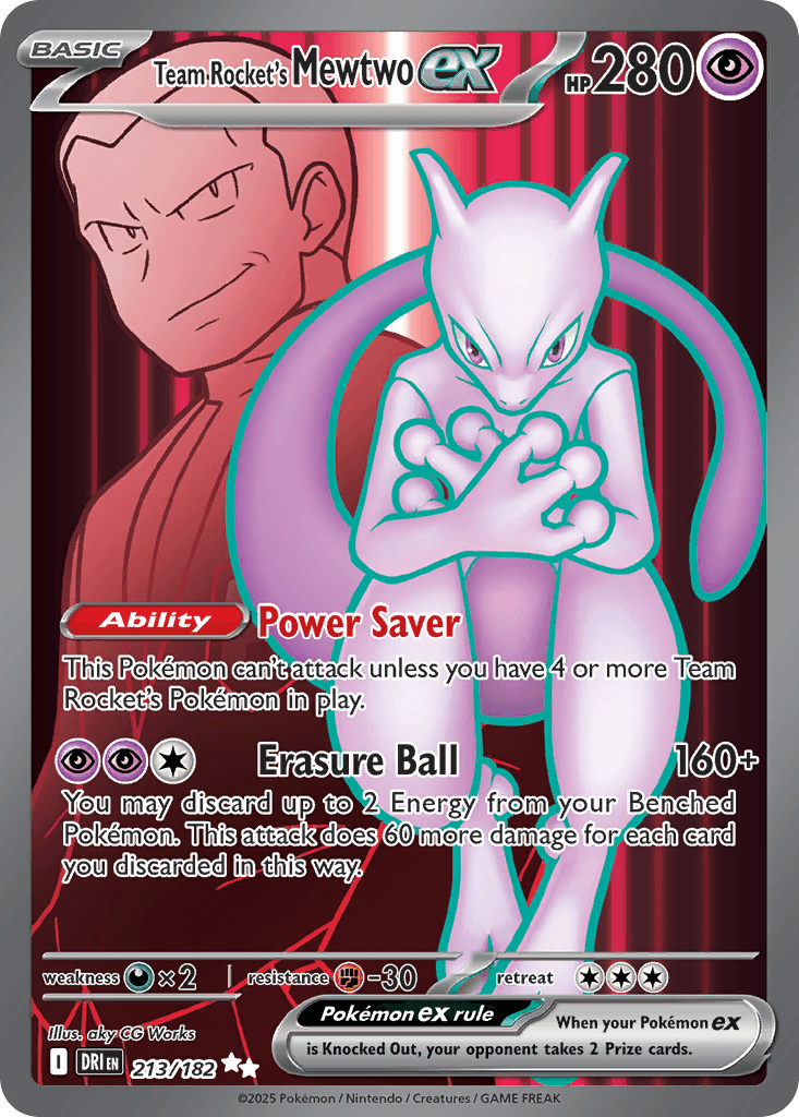 Team Rocket's Mewtwo ex Destined Rivals