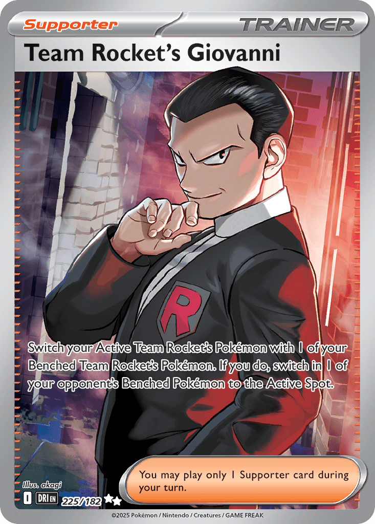 Team Rocket's Giovanni Destined Rivals
