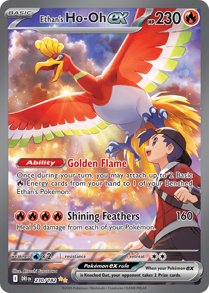 Ethan's Ho-Oh ex Destined Rivals
