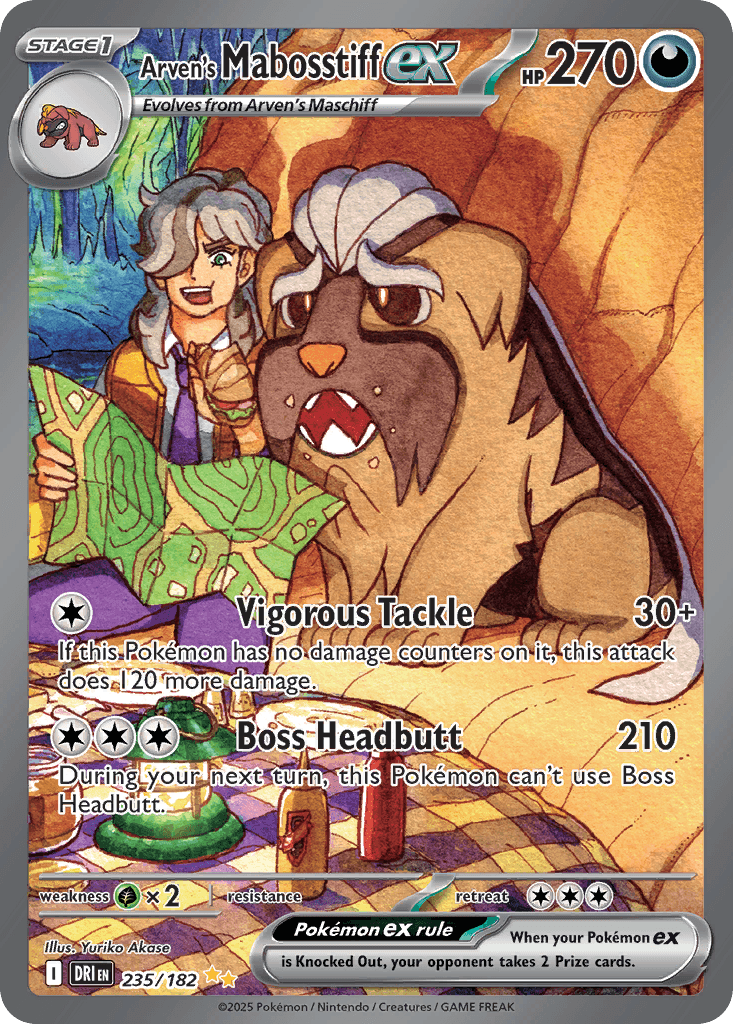 Arven's Mabosstiff ex Destined Rivals