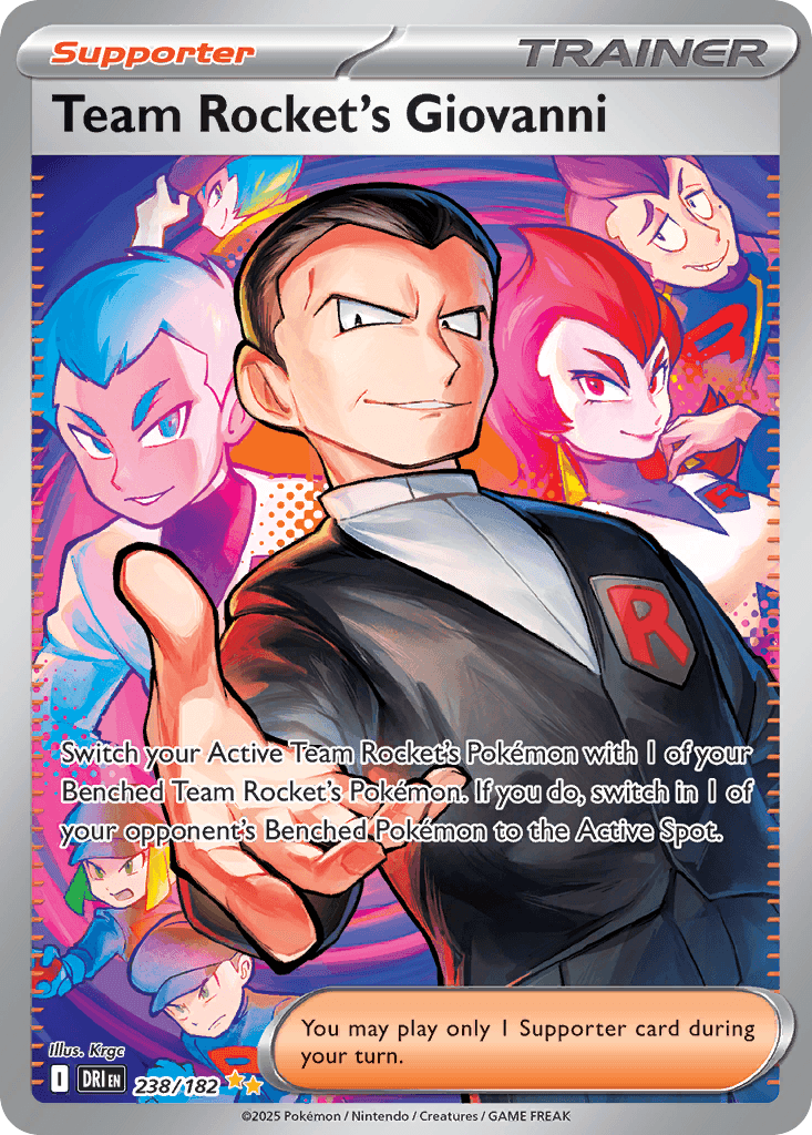 Team Rocket's Giovanni Destined Rivals