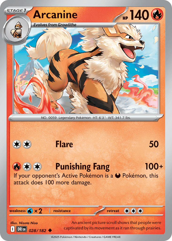 Arcanine Destined Rivals