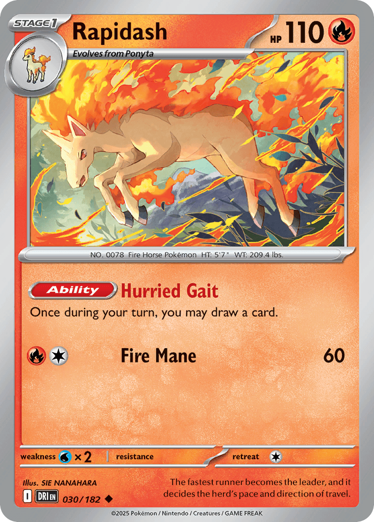 Rapidash Destined Rivals