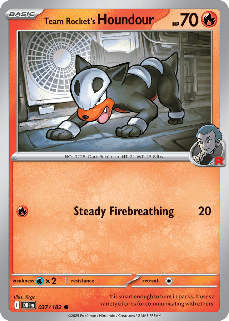 Team Rocket's Houndour Destined Rivals