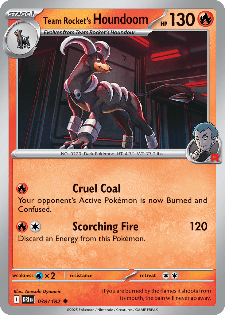 Team Rocket's Houndoom Destined Rivals