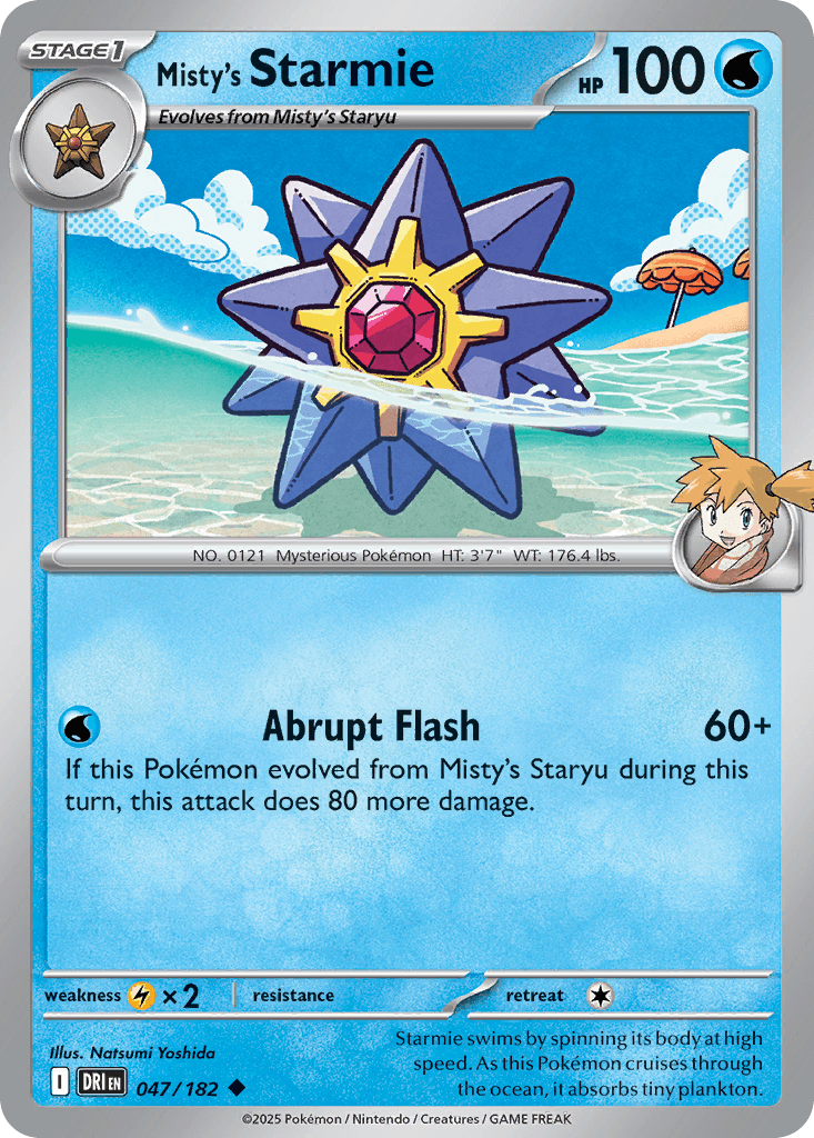 Misty's Starmie Destined Rivals
