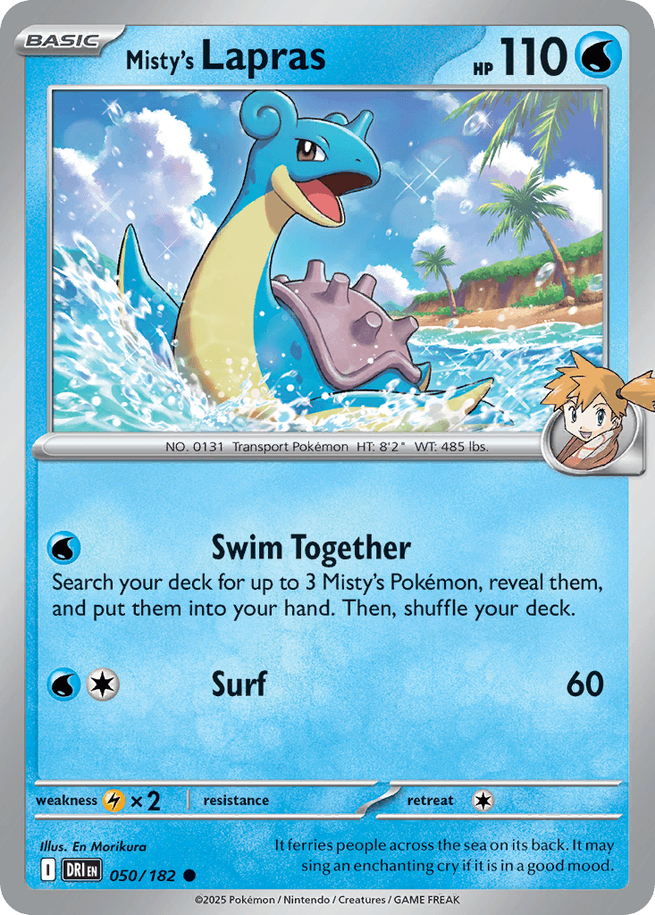 Misty's Lapras Destined Rivals