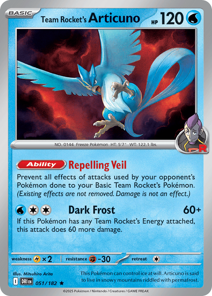 Team Rocket's Articuno Destined Rivals