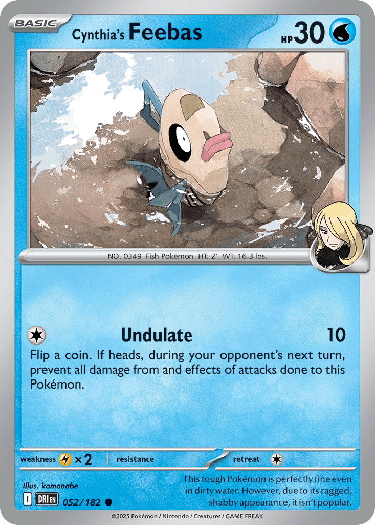 Cynthia's Feebas Destined Rivals