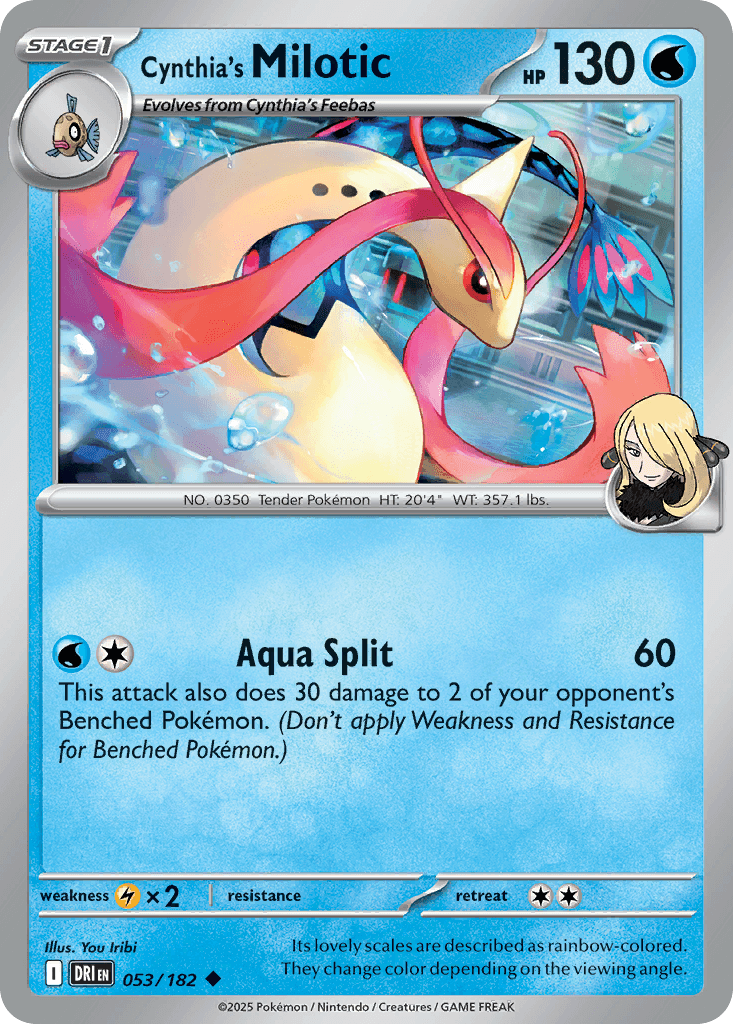 Cynthia's Milotic Destined Rivals