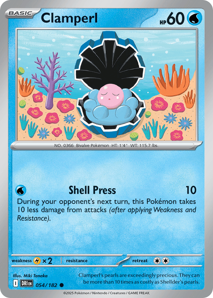 Clamperl Destined Rivals