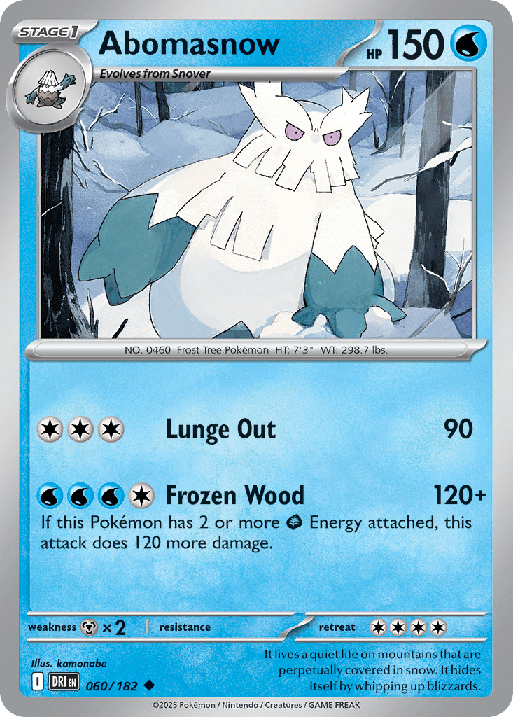 Abomasnow Destined Rivals