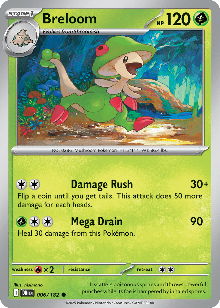 Breloom Destined Rivals