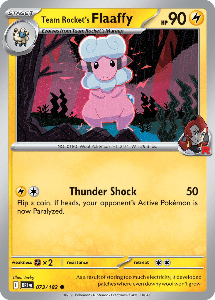 Team Rocket's Flaaffy Destined Rivals