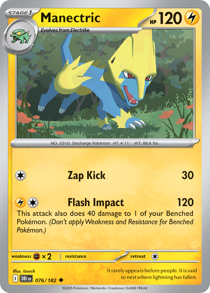 Manectric Destined Rivals