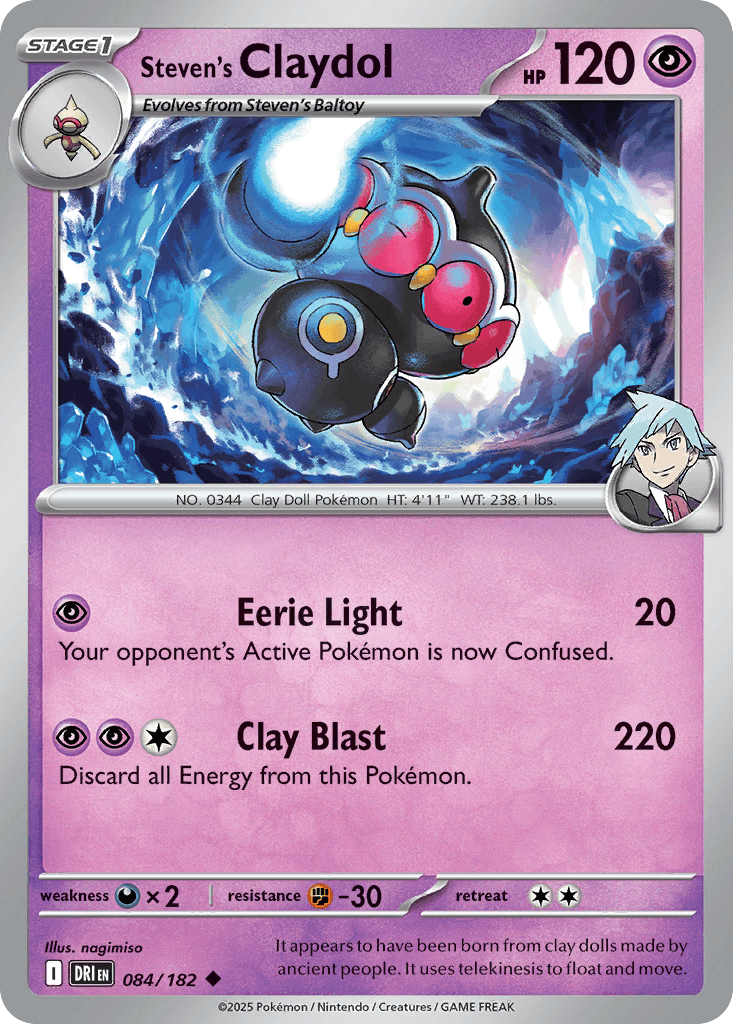 Steven's Claydol Destined Rivals