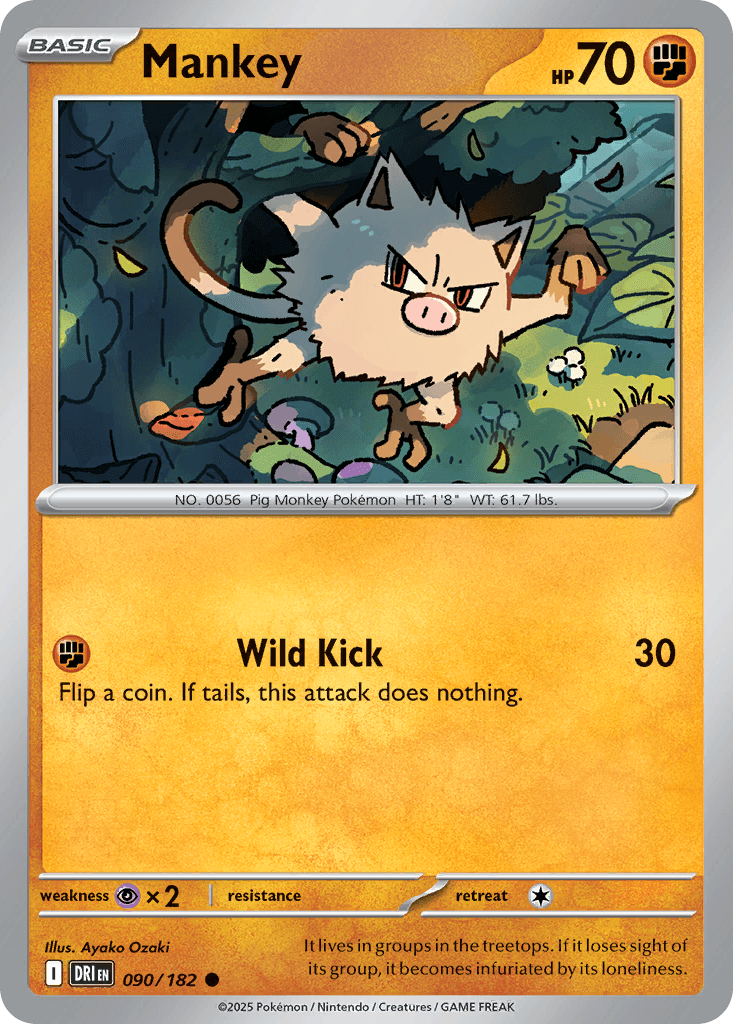 Mankey Destined Rivals