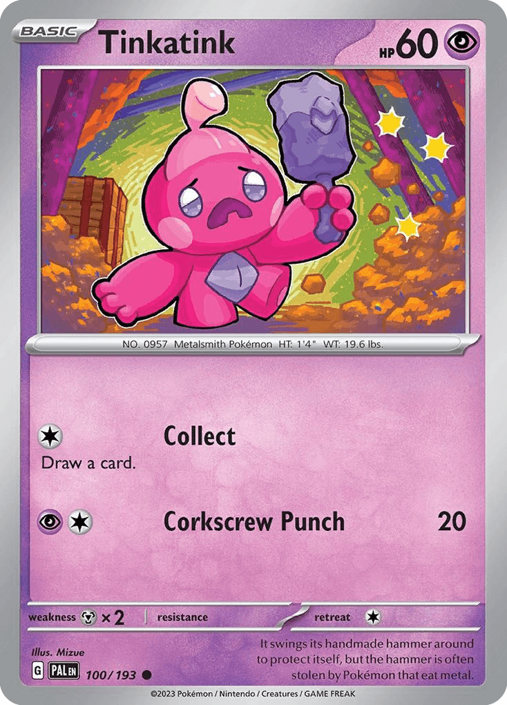 Tinkatink Paldea Evolved