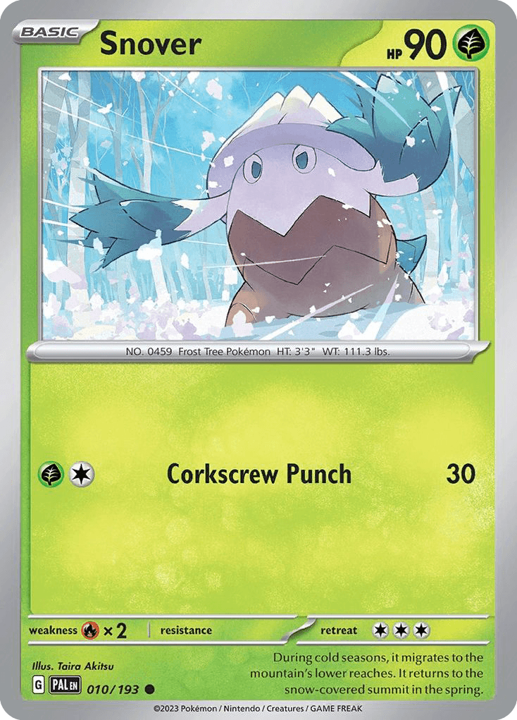 Snover Paldea Evolved